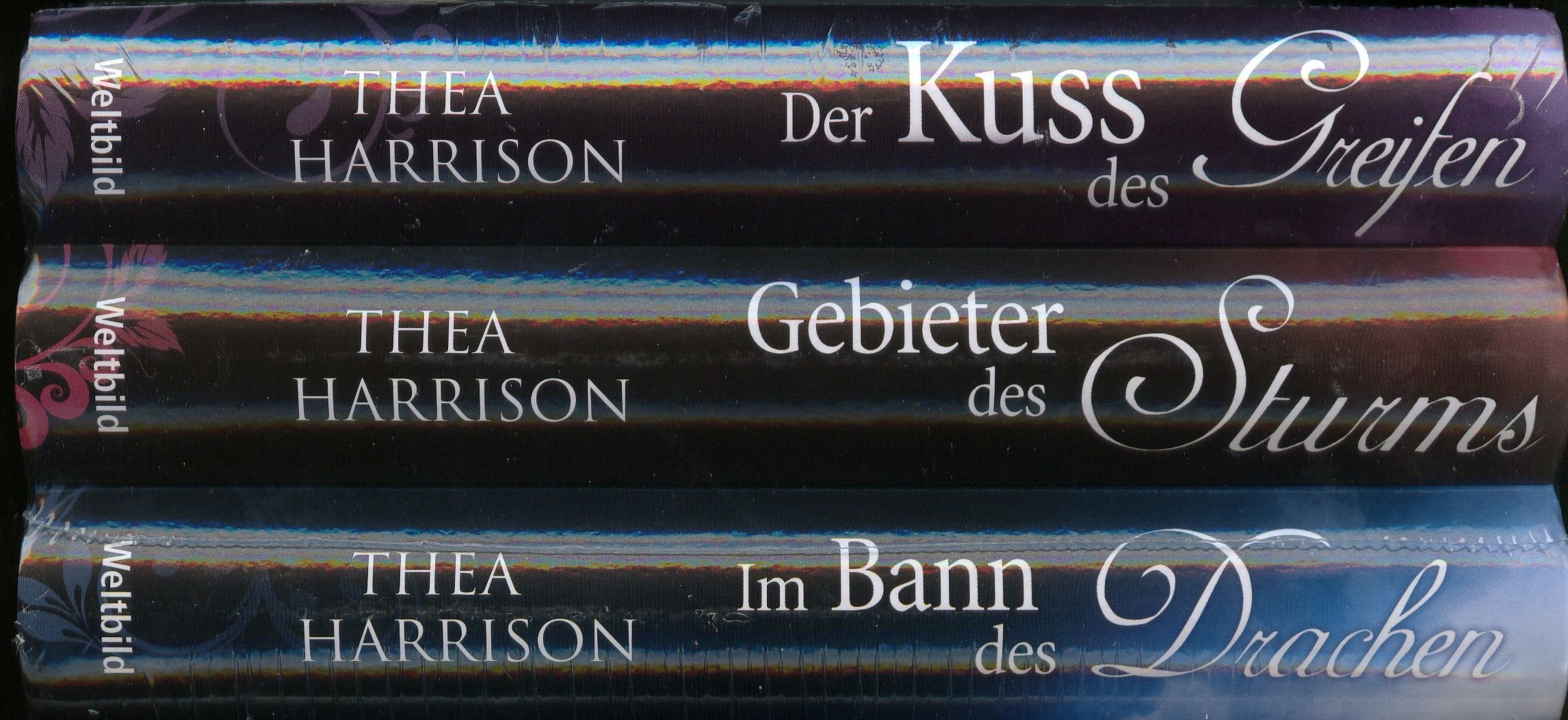 Im Bann des Drachen - Gebieter des Sturms - Der Kuss des Greifen - 3 Bände Books