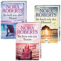 Nora Roberts Templeton-Trilogie: So hoch wie der Himmel Bd.1 / So hell wie der Mond Bd.2 / So fern wie ein Traum Bd.3 Books