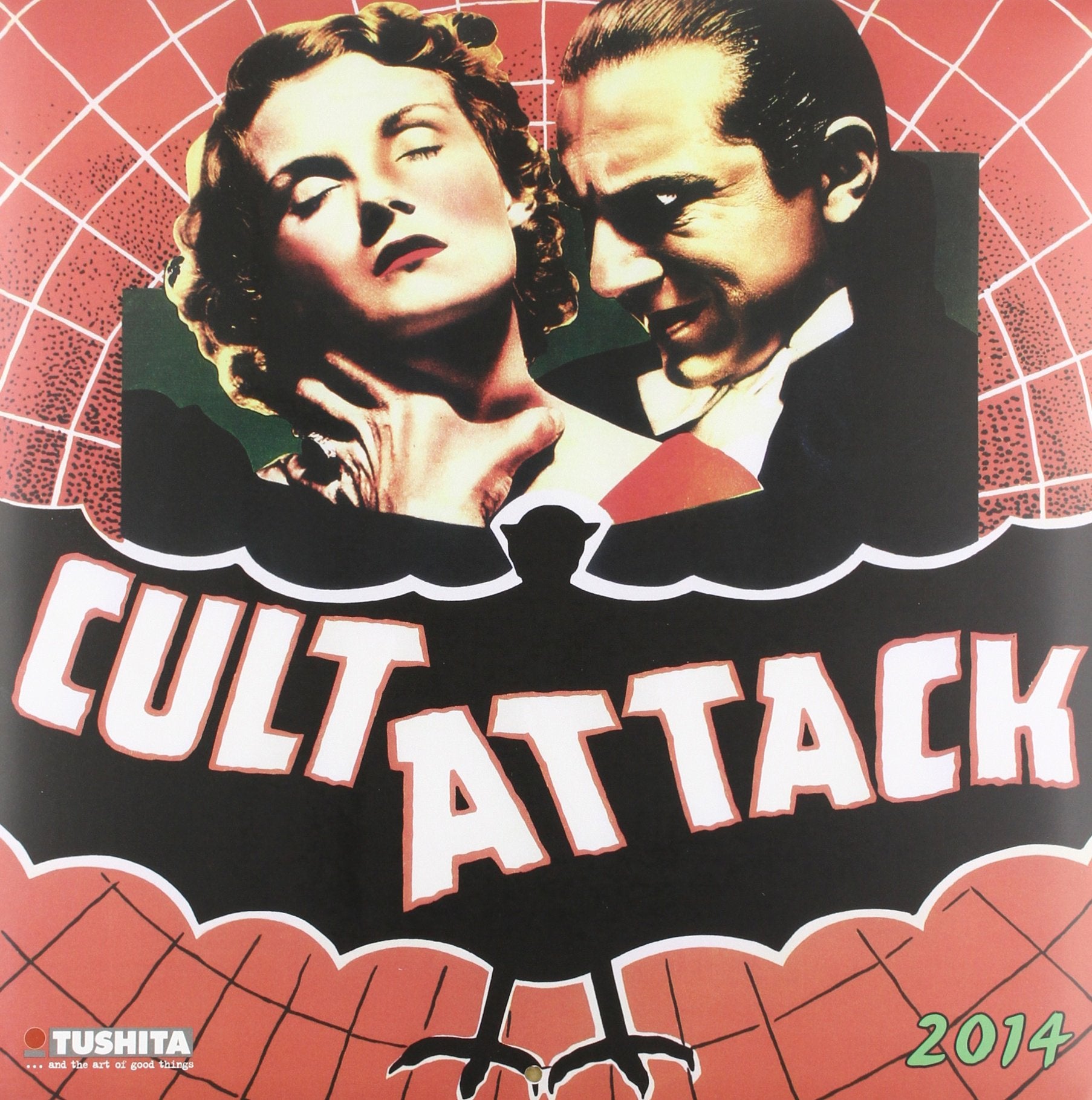Cult Attack: Plakatkalender. Nutzkalendarium engl.-französ.-span.-italien.-dtsch. m. verkleinertem Kalendarium d. 4 Vormonate (Media Illustration) Film, Art & Culture