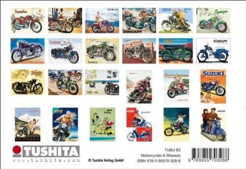 Product Image: Postkartenbuch MOTORCYCLES & MOPEDS / RETRO