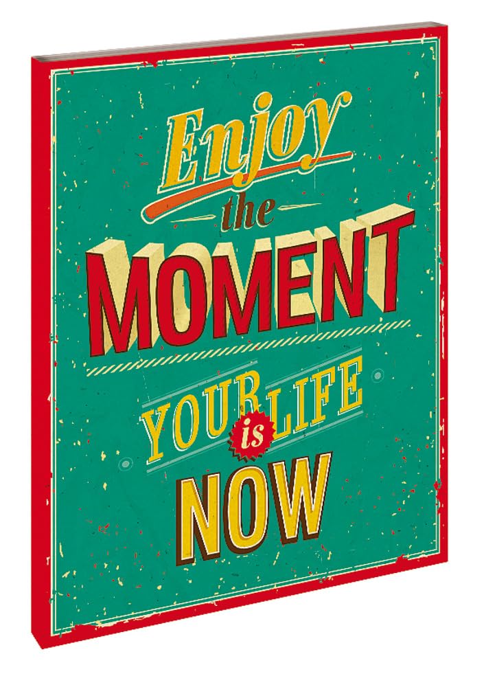Enjoy the Moment - Your Life is now Blankbook Photography