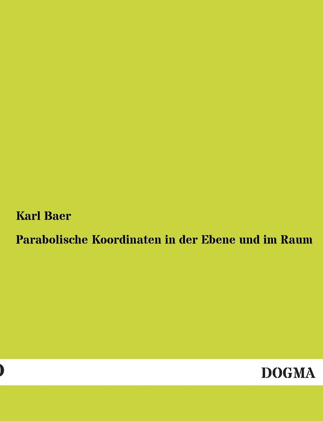 Parabolische Koordinaten in der Ebene und im Raum Mathematics