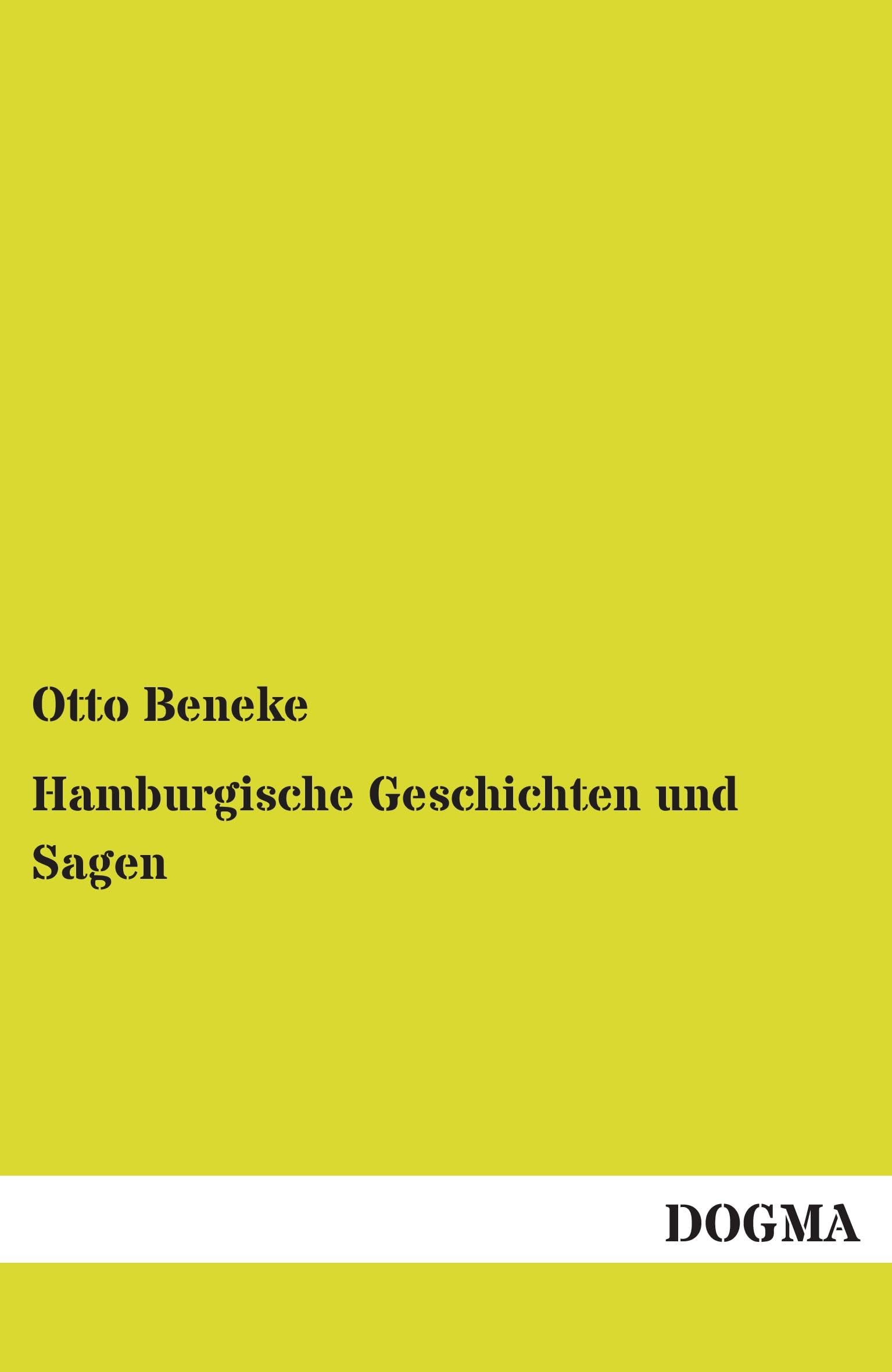 Hamburgische Geschichten und Sagen Fairy Tales & Legends