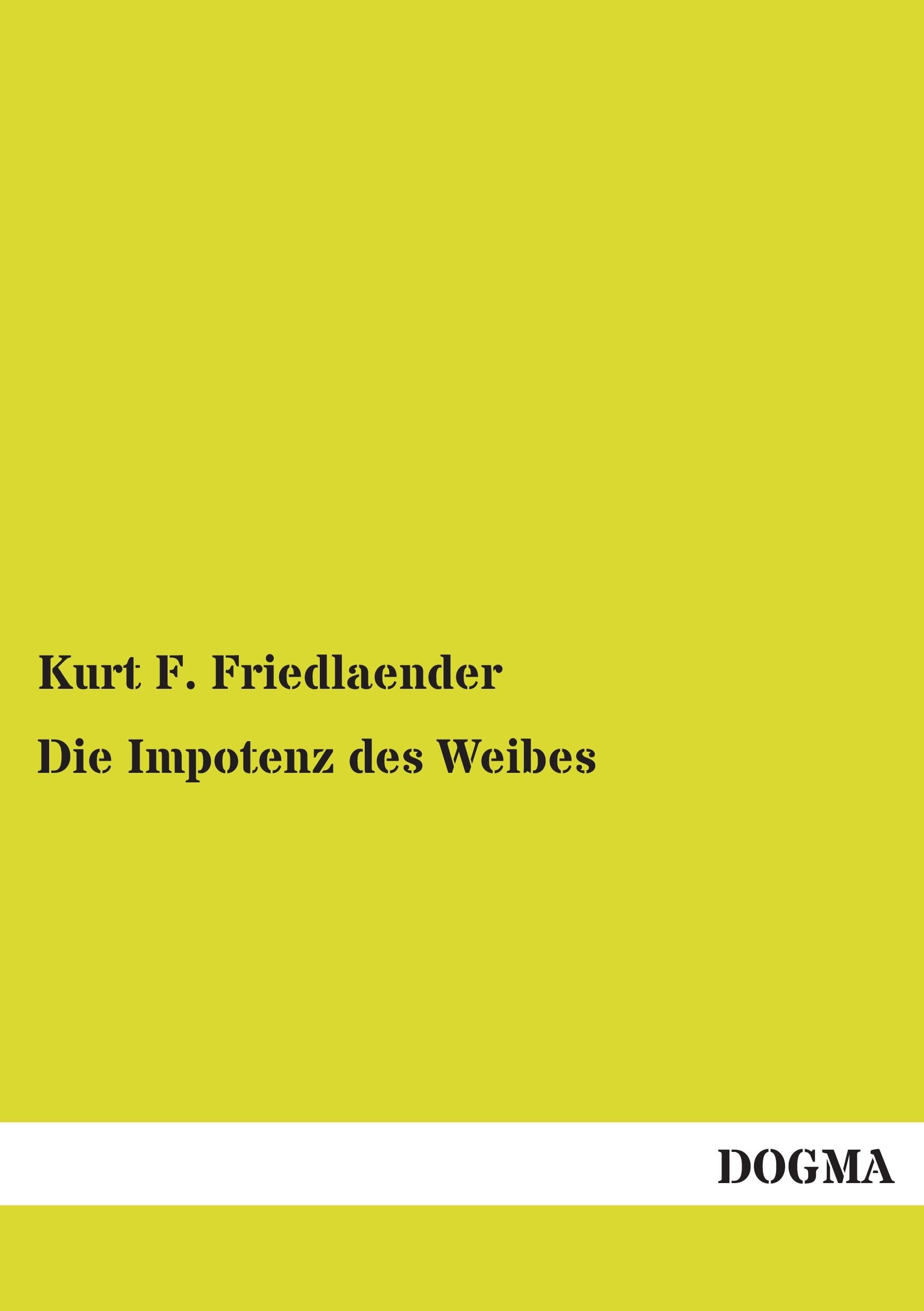 Die Impotenz des Weibes Medicine