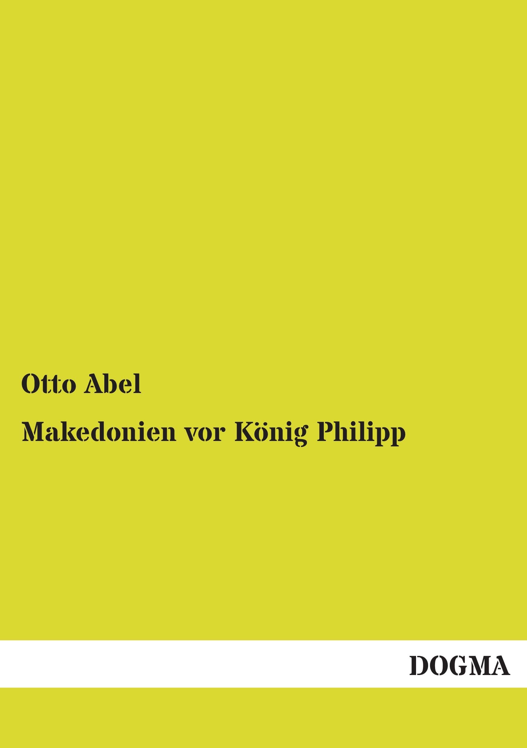 Makedonien vor König Philipp Natural Sciences