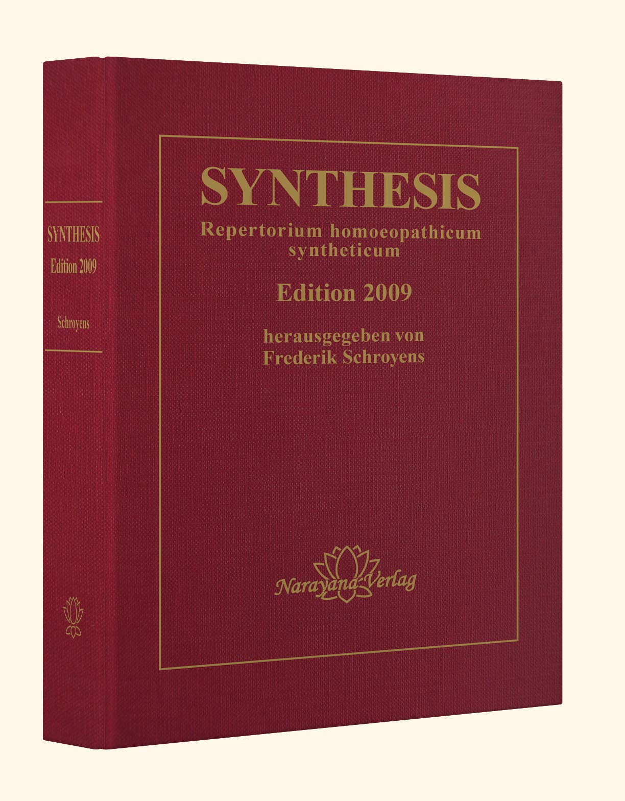 Synthesis 2009 Lexikonformat - Leineneinband: Repertorium Homoeopathicum Syntheticum Edition 2009 Medicine