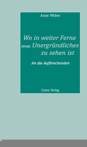 Wo in weiter Ferne etwas Unergründliches zu sehen ist: An die Aufbrechenden (Reden an die Abiturienten) Essays & Short Stories