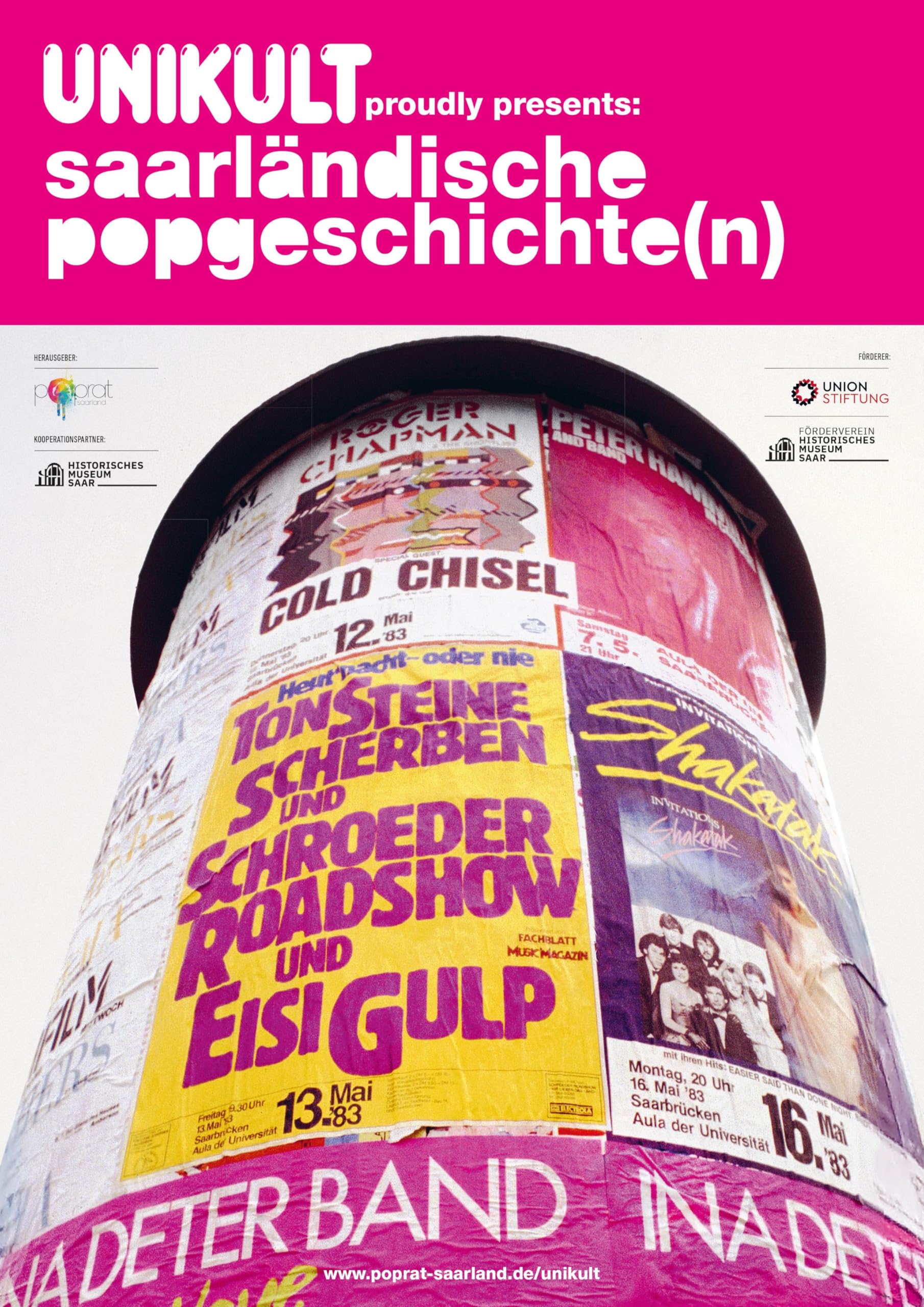 UNIKULT proudly presents: Saarländische Popgeschichte(n)! Arts & Music