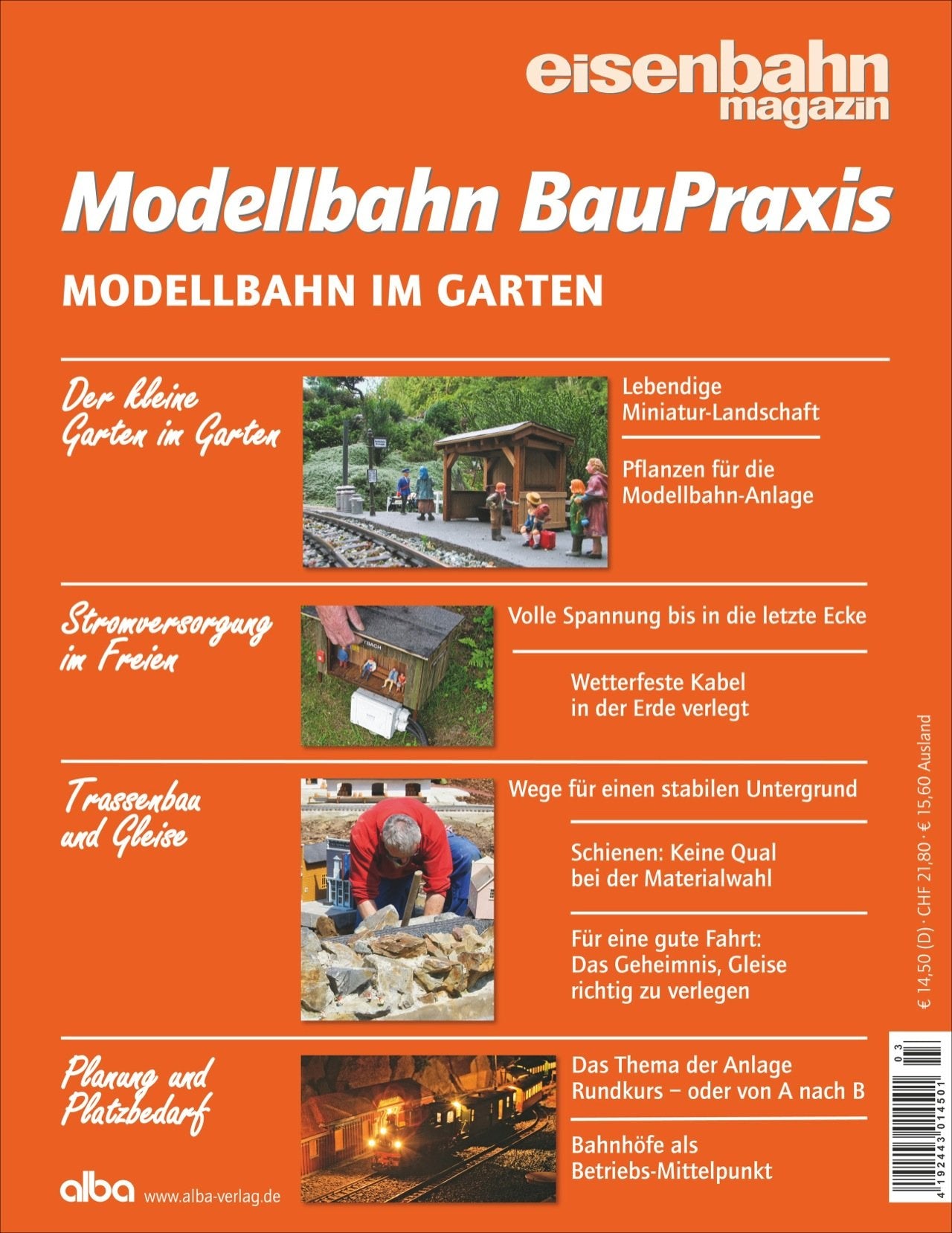 Modellbahn im Garten: Modellbahn BauPraxis 8 Hobbies & Crafts