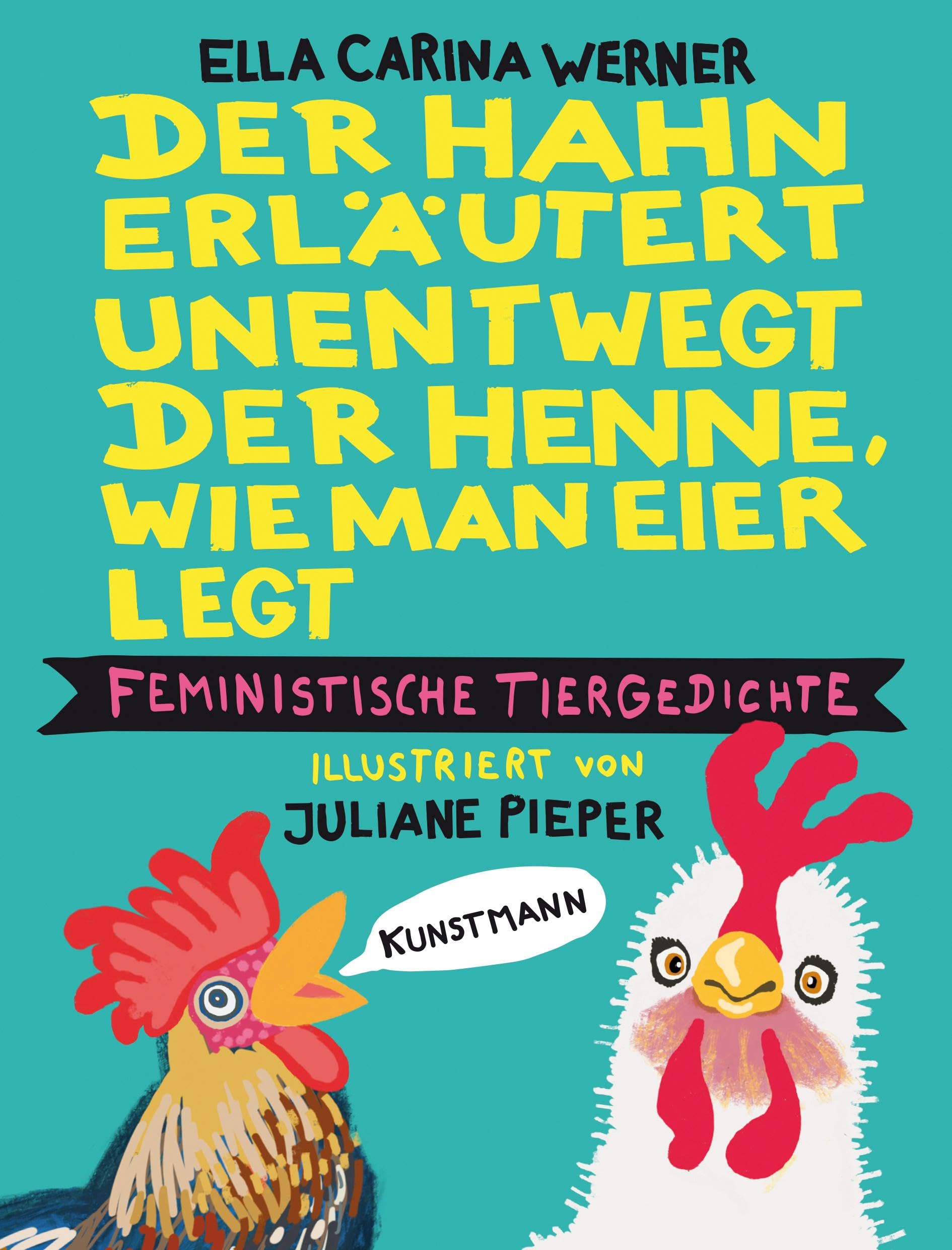 Der Hahn erläutert unentwegt der Henne, wie man Eier legt Humour & Satire