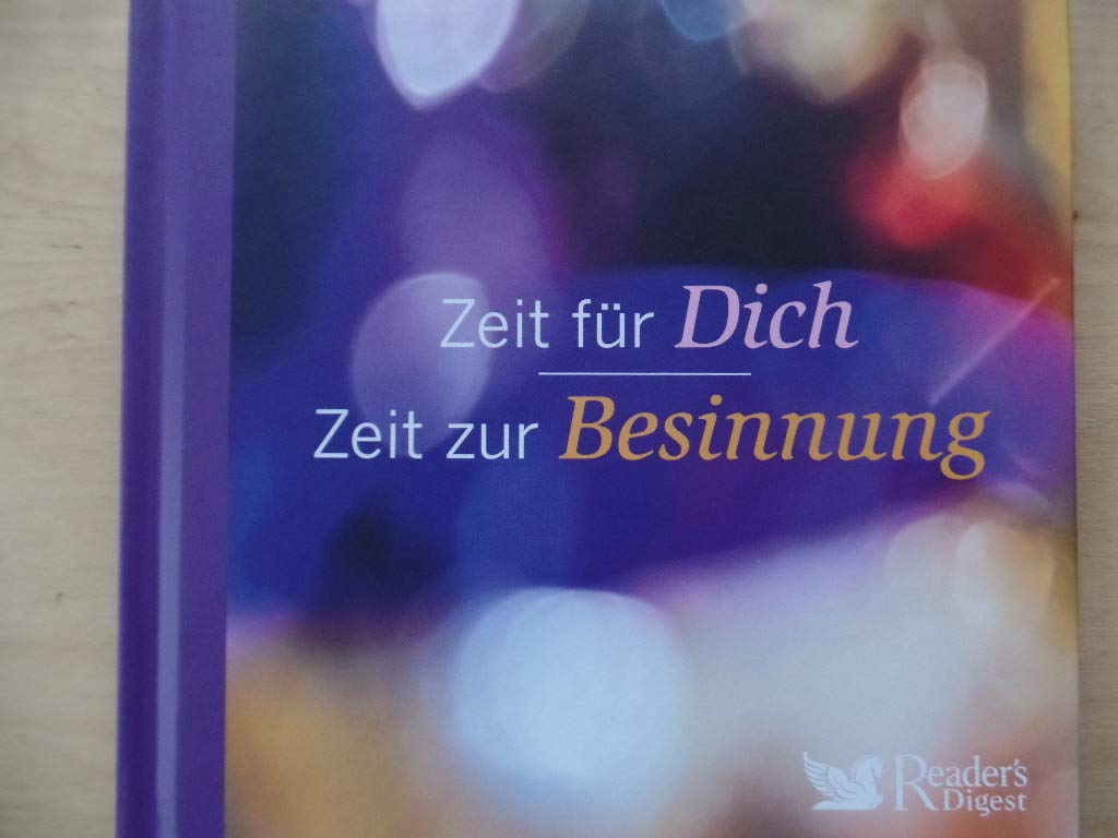 Zeit für Dich - Zeit zur Besinnung Books