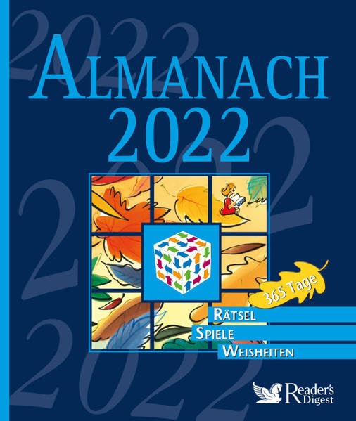 Almanach 2022: 365 Tage Rätsel Spiele Weisheiten Living & Furnishing