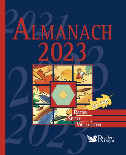 Almanach 2023: 365 Tage Rätsel Spiele Weisheiten Living & Furnishing