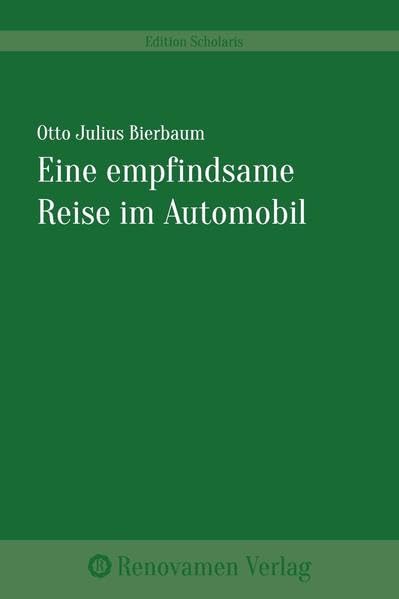 Product Image: Eine empfindsame Reise im Automobil