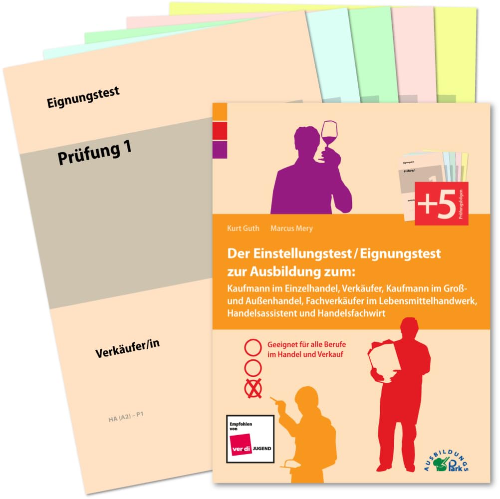 Der Einstellungstest / Eignungstest zur Ausbildung im Handel und Verkauf Business, Finance & Career Books