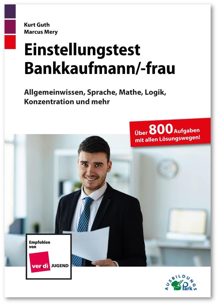 Einstellungstest Bankkaufmann / Bankkauffrau Business, Finance & Career