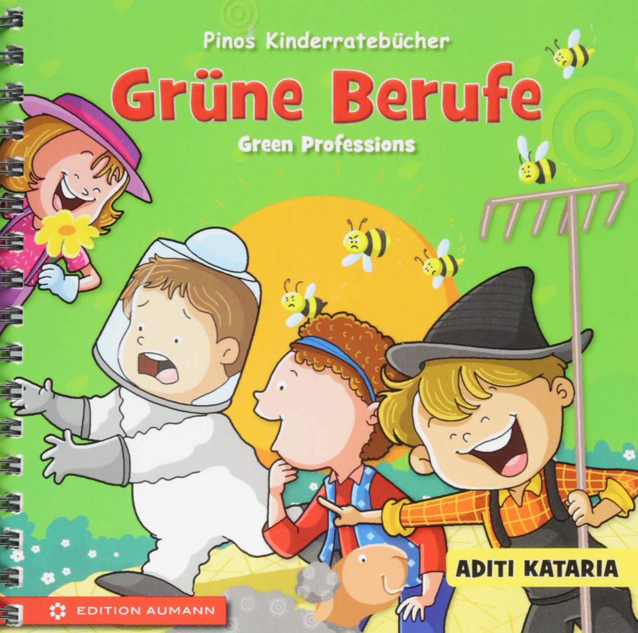 Pinos Kinderratebücher: Grüne Berufe – Green Professions Non-fiction
