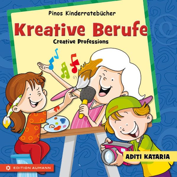 Pinos Kinderratebücher: Kreative Berufe - Creative Professions Non-fiction