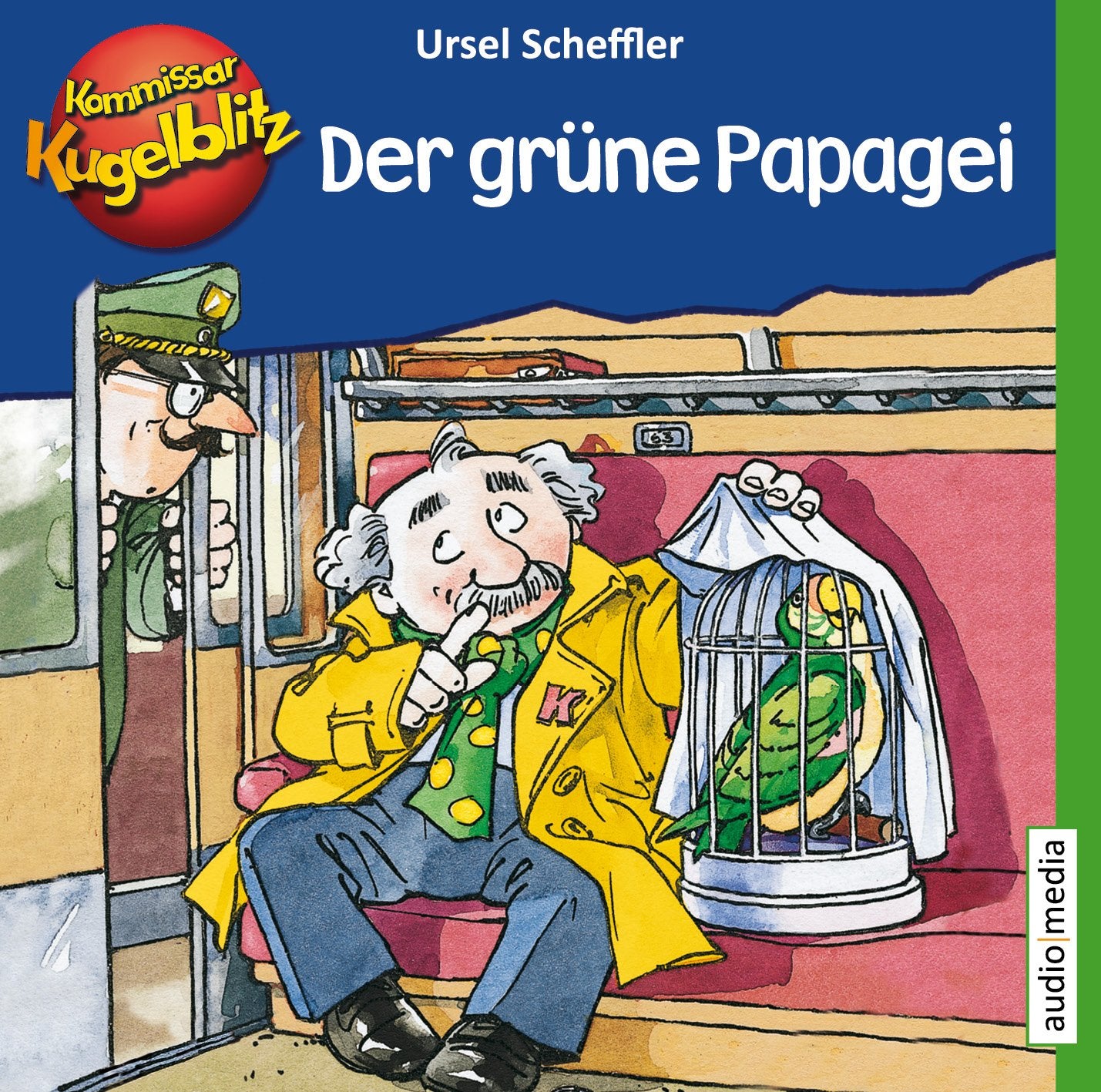 Kommissar Kugelblitz - Der grüne Papagei Novels & Short Stories for children