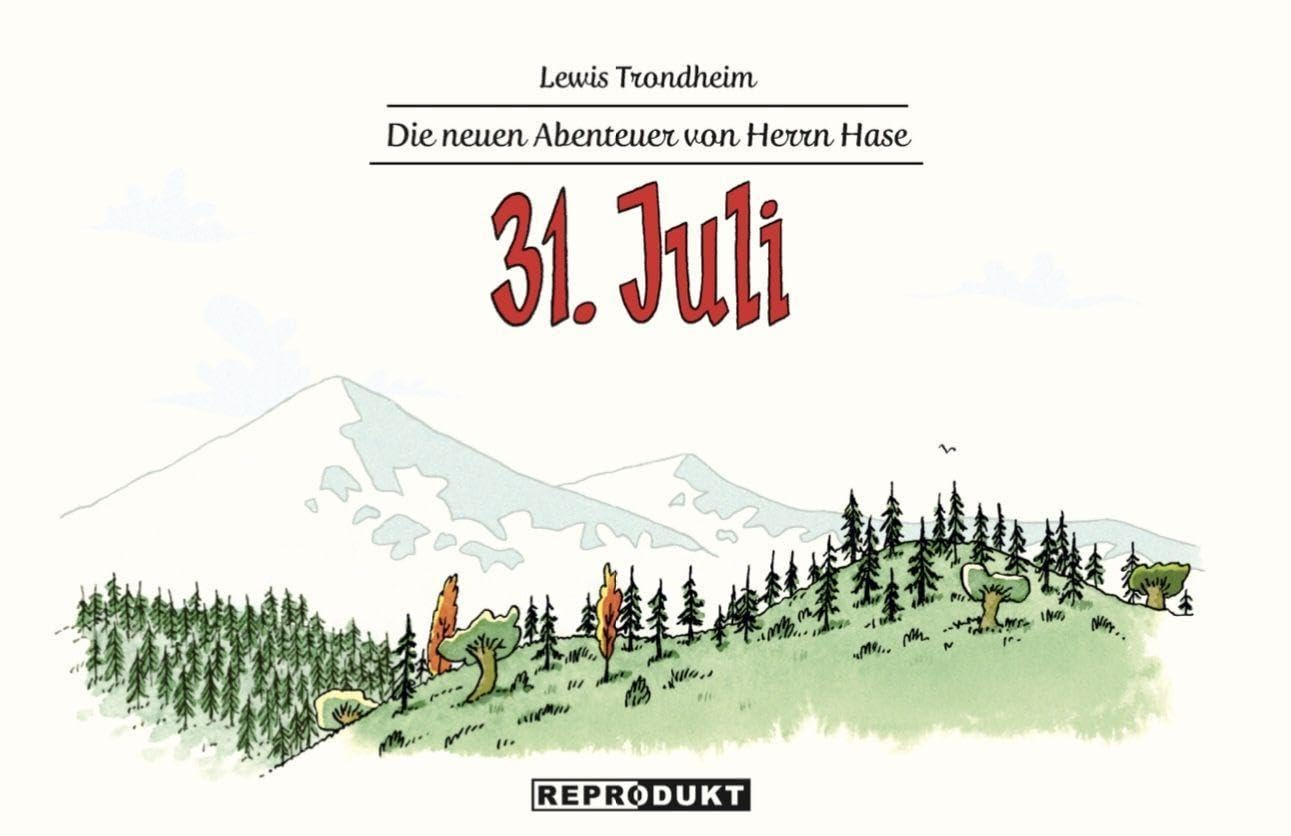 Die neuen Abenteuer von Herrn Hase 8: 31. Juli Manga