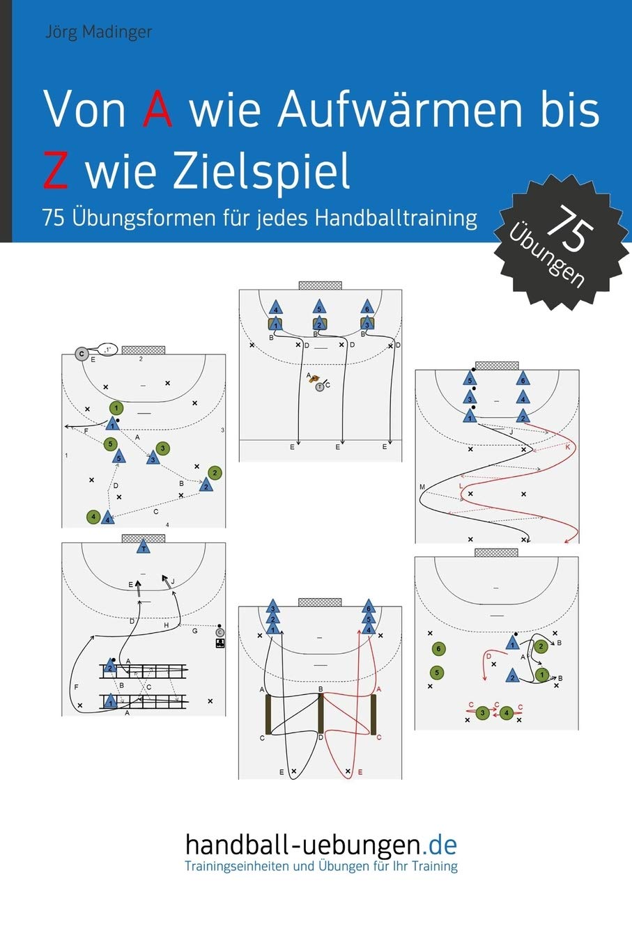 Von A wie Aufwärmen bis Z wie Zielspiel: 75 Übungsformen für jedes Handballtraining (Handball Fachbibliotheken) Leisure & Fun