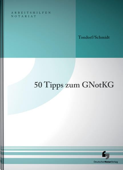 Product Image: 50 Tipps zum GNotKG