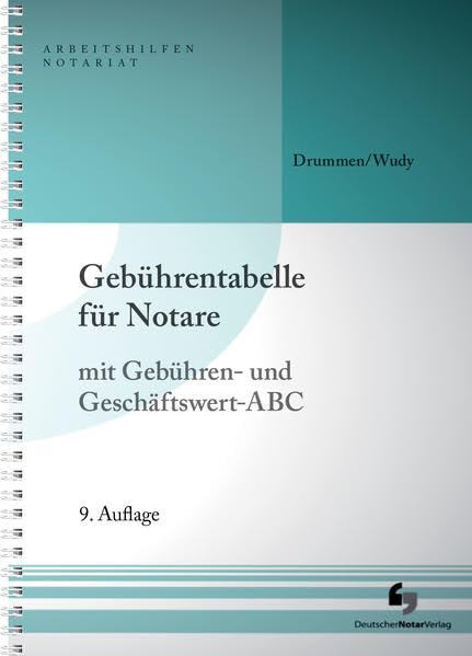 Gebührentabelle für Notare Law