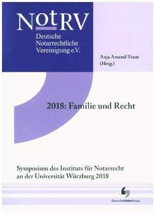 2018: Familie und Recht Law