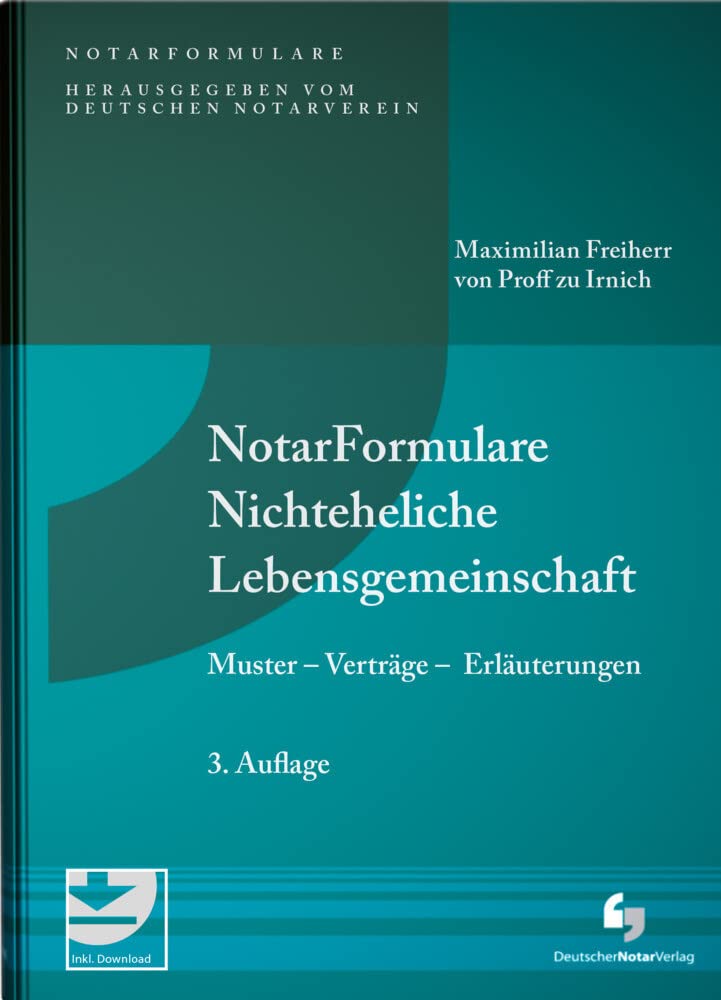 Product Image: NotarFormulare Nichteheliche Lebensgemeinschaft