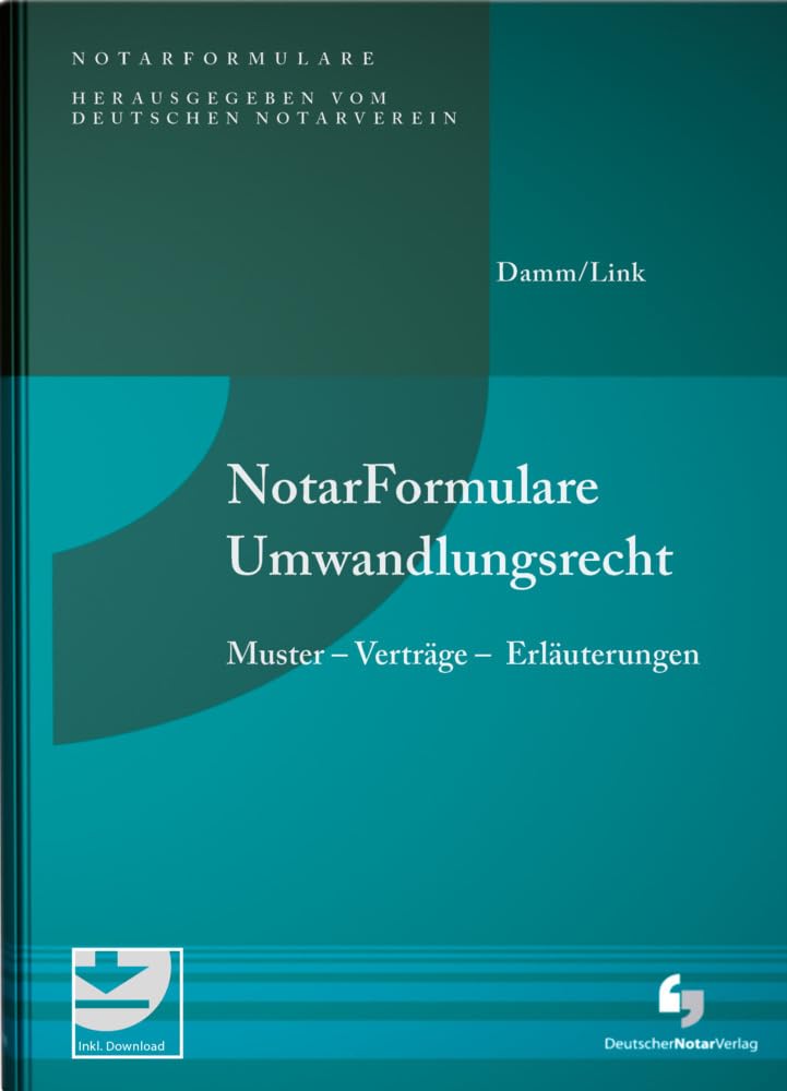 Notarformulare Umwandlungsrecht Law