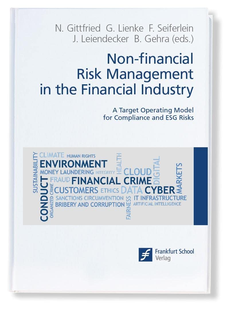 Non-financial Risk Management in the Financial Industry Law