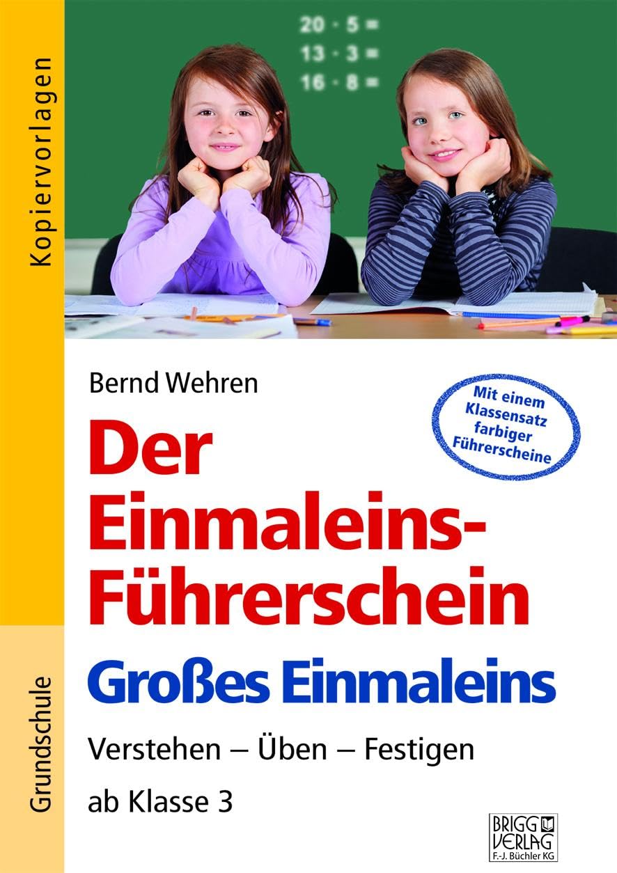 Der Einmaleins-Führerschein - Großes Einmaleins Learning & Reference