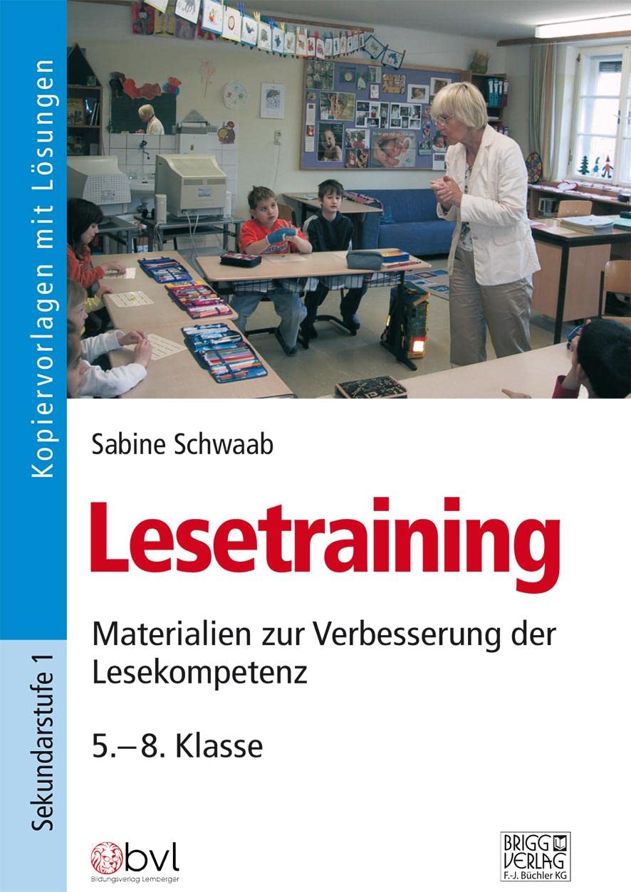 Lesetraining: Materialien zur Verbesserung der Lesekompetenz / 5.– 8. Klasse Learning & Reference