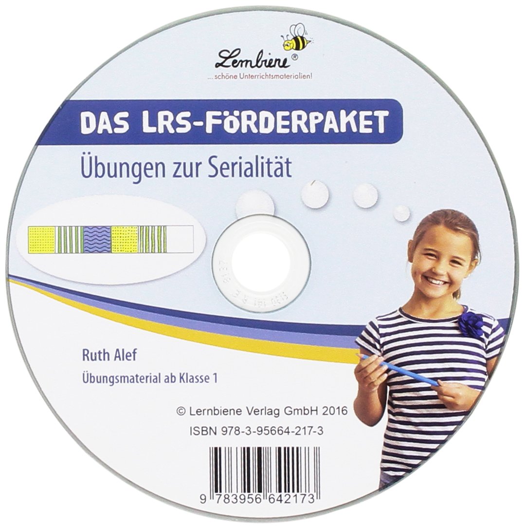 Das LRS-Förderpaket. Übungen zur Serialität (CD-ROM): Grundschule, Deutsch, Klasse 1-4: Übungsmaterial ab Klasse 1. Kopiervorlagen, editierbare Microsoft® Word® Dateien und PDF Study Guides