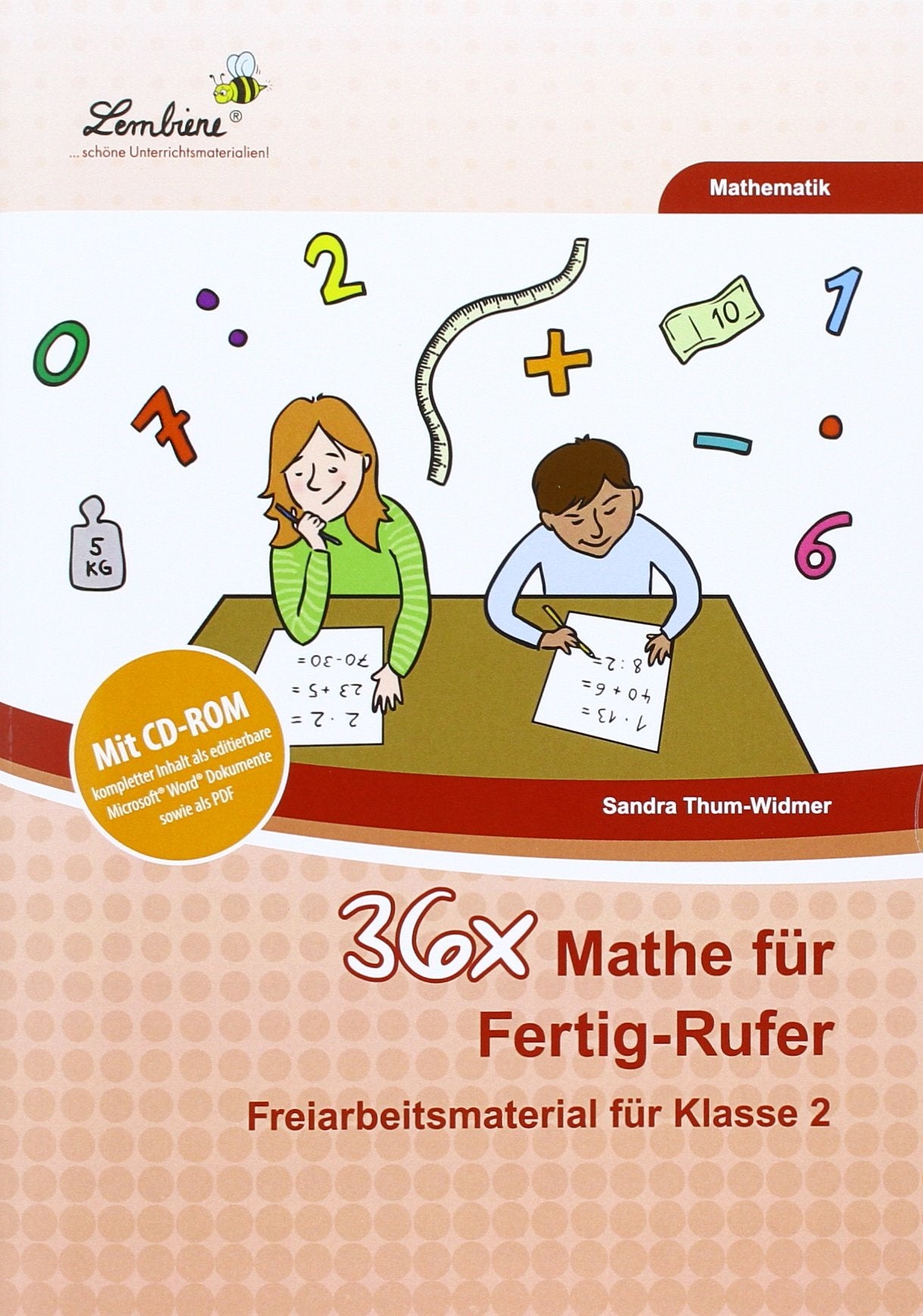 36x Mathe für Fertig-Rufer: (2. Klasse) Learning & Reference