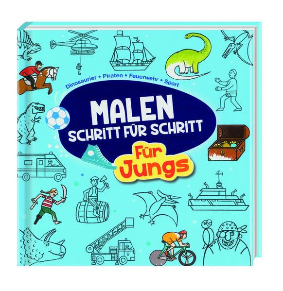 Malen Schritt für Schritt - für Jungs book
