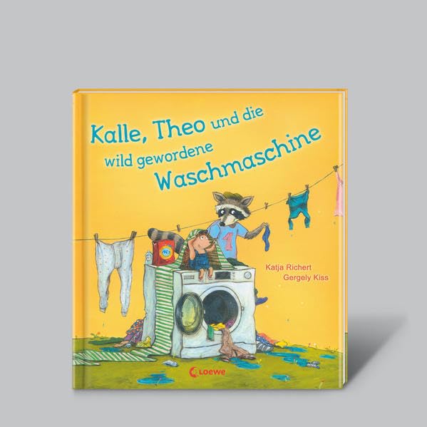 Kalle, Theo und die wild gewordene Waschmaschine Children's books
