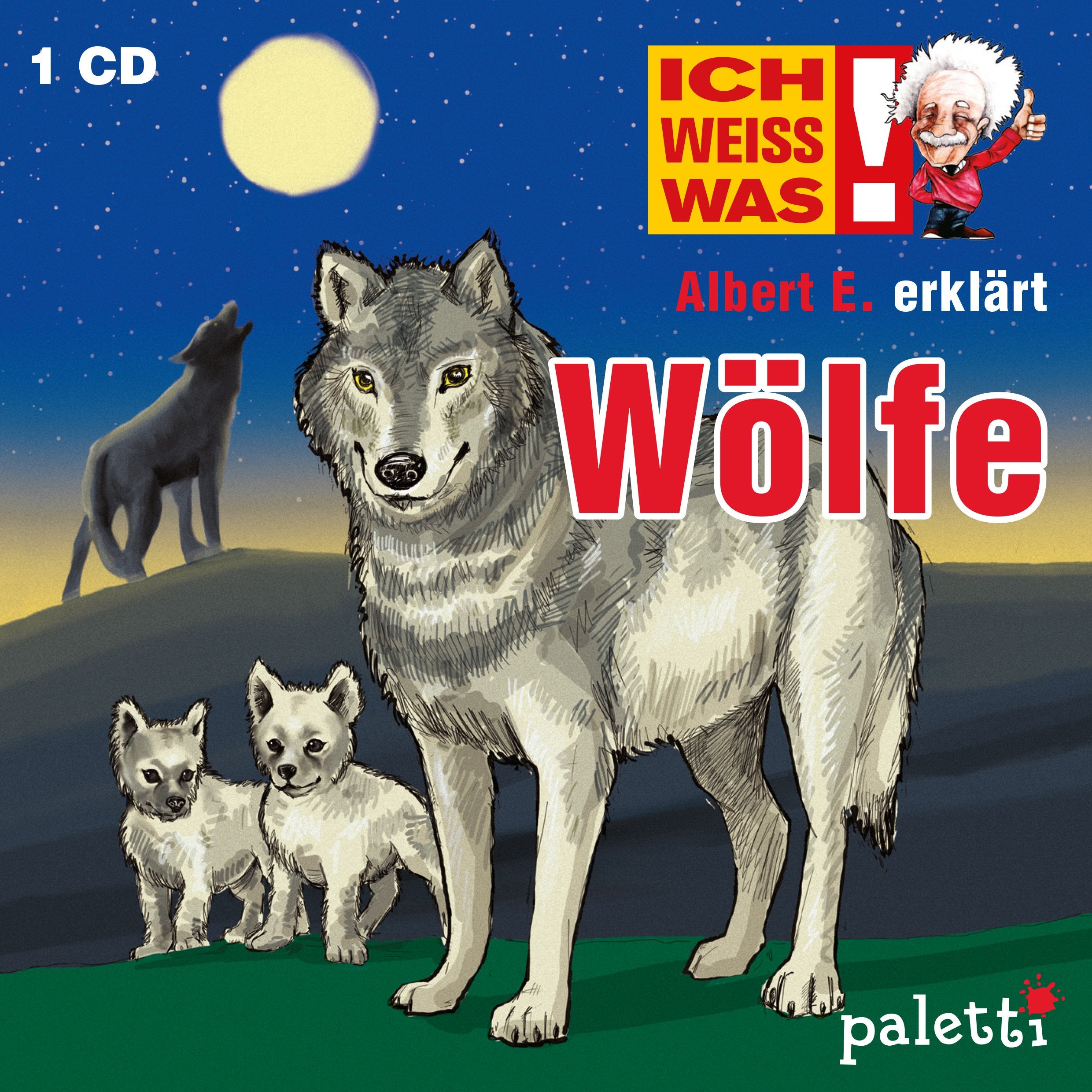 Ich weiss was! Albert E. erklärt Wölfe Kinder Wissens CD Hörbuch Music