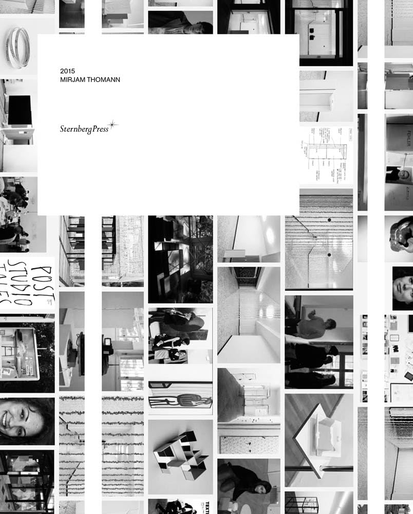 Product Image: 2015: Mirjam Thomann (Sternberg Press)