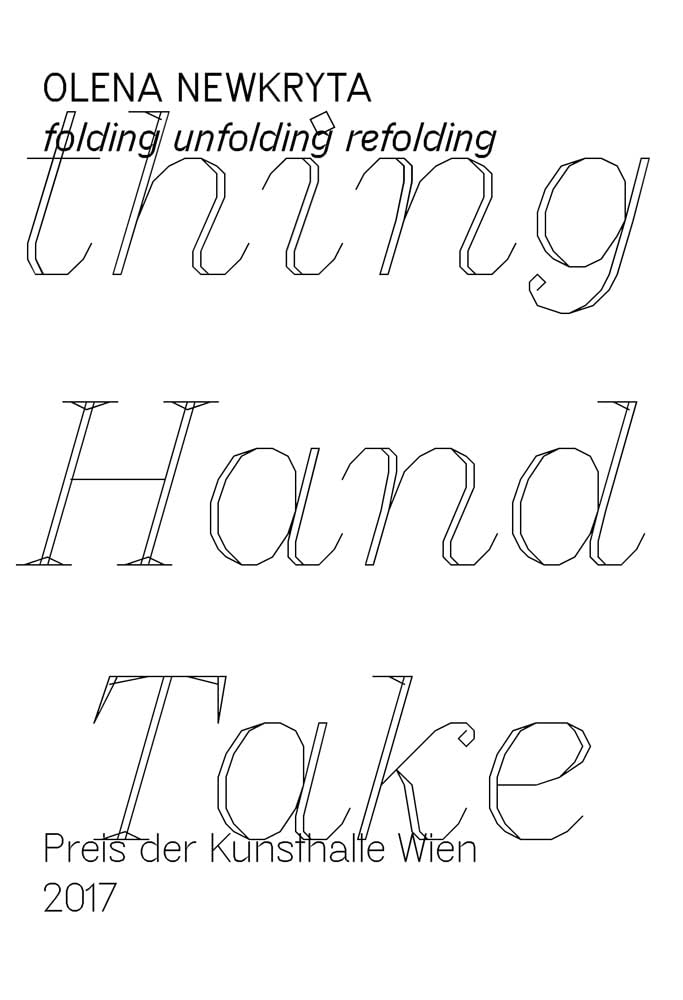 Product Image: Folding Unfolding Refolding (Sternberg Press)