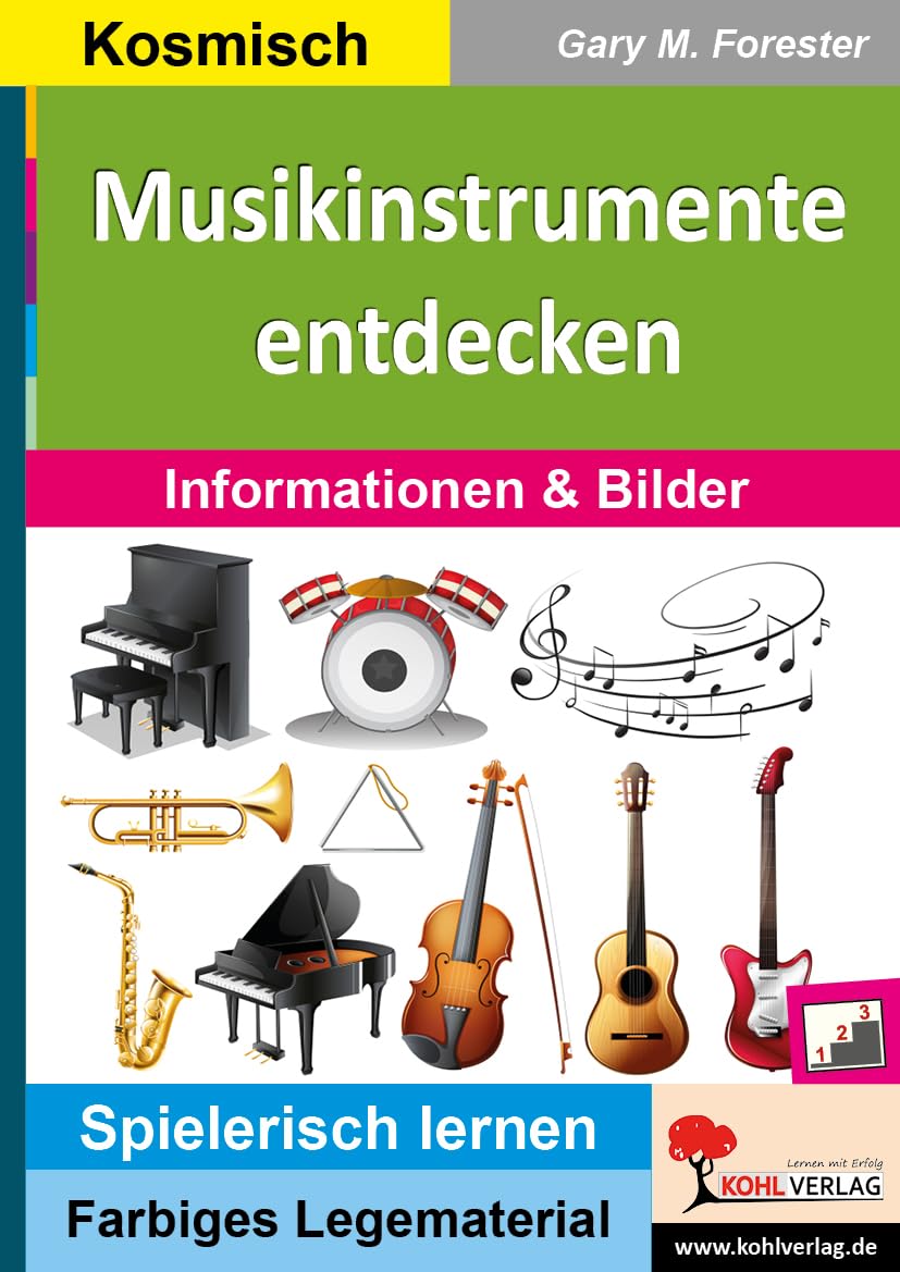 Musikinstrumente entdecken: Informationen & Bilder (Montessori-Reihe: Lern- und Legematerial) Professional & Reference Books