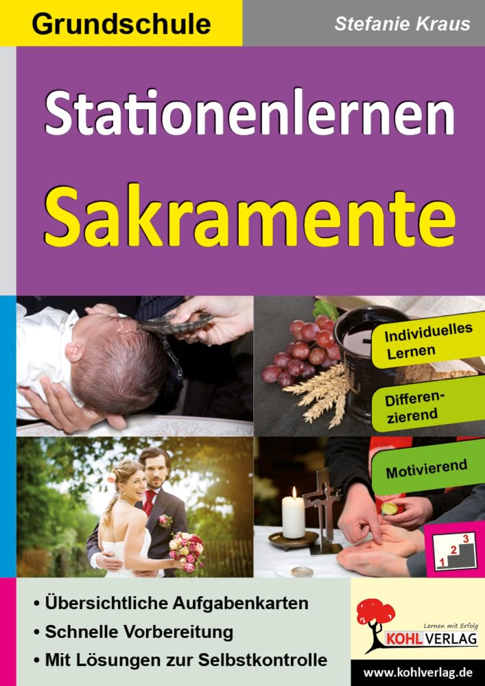 Kohls Stationenlernen Sakramente / Grundschule Professional & Reference Books