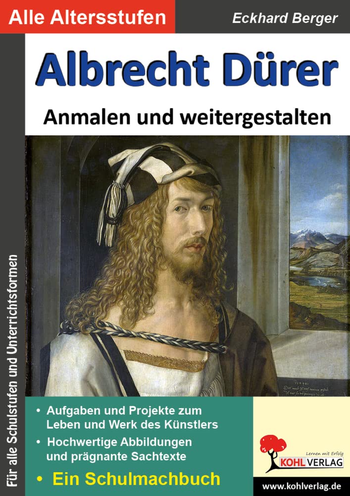 Albrecht Dürer ... anmalen und weitergestalten: Ein Schulmalbuch book