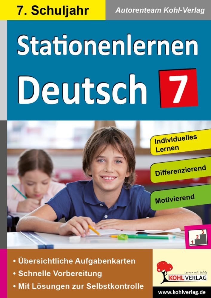 Kohls Stationenlernen Deutsch / 7. Schuljahr Professional & Reference Books