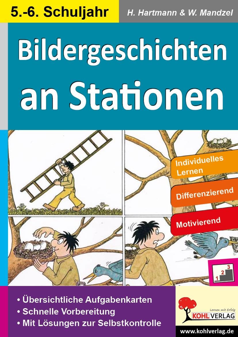 Bildergeschichten an Stationen 5/6 Professional & Reference Books
