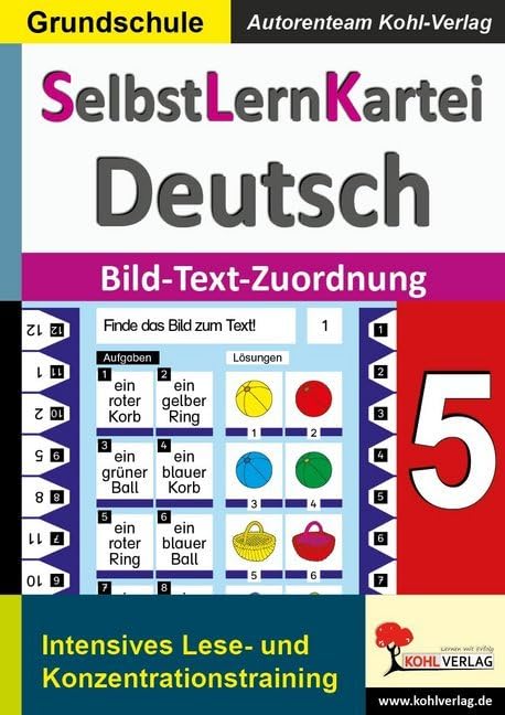 SelbstLernKartei Deutsch 5 Study Guides