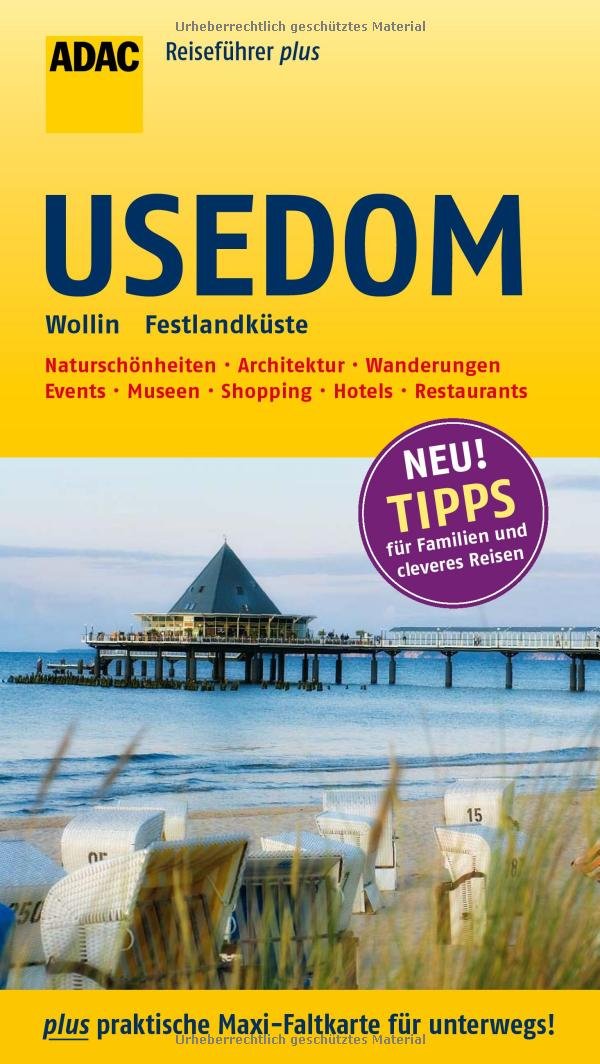 ADAC Reiseführer plus Usedom: mit Maxi-Faltkarte zum Herausnehmen Leisure, Home & Garden