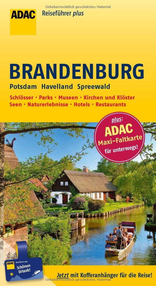 ADAC Reiseführer plus Brandenburg: mit Maxi-Faltkarte zum Herausnehmen Leisure, Home & Garden