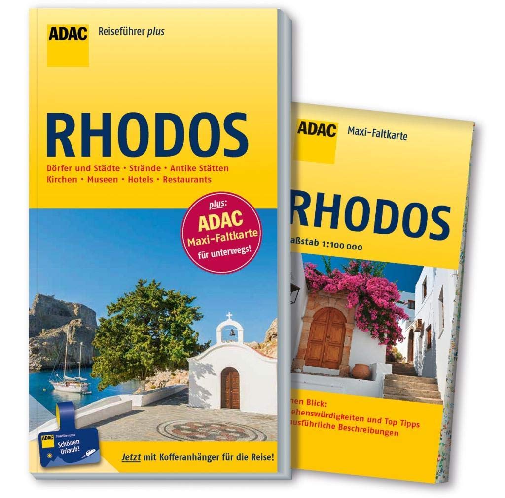 ADAC Reiseführer plus Rhodos: mit Maxi-Faltkarte zum Herausnehmen Leisure, Home & Garden