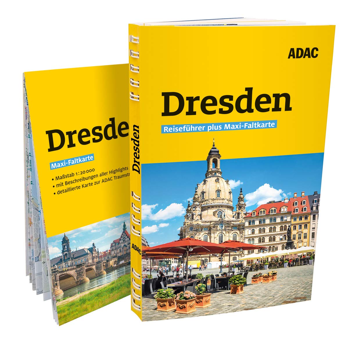 ADAC Reiseführer plus Dresden: Mit Maxi-Faltkarte und praktischer Spiralbindung Film, Art & Culture